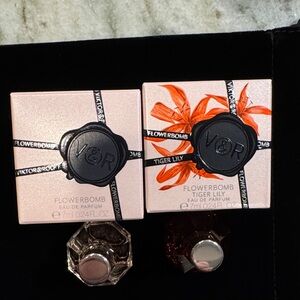 Viktor & Rolf Flowerbomb and Tiger Lily Eau de Parfum Duo dab on
